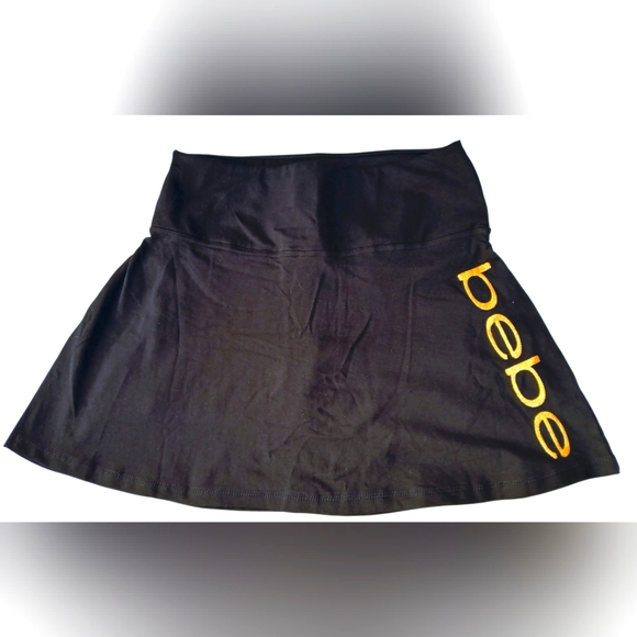 Bebe Sport Women's Black Athletic Mini Skort-Size Small- NWOT - Picture 1 of 6